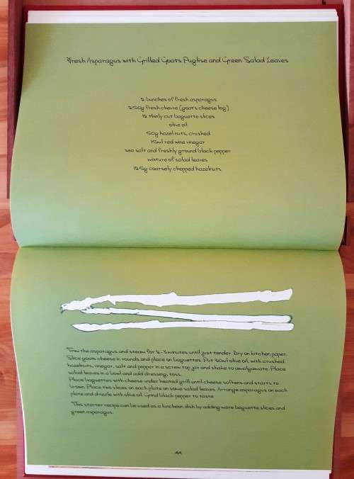 Collectable and Very Rare Chef`s Cookbook by Topsi Venter