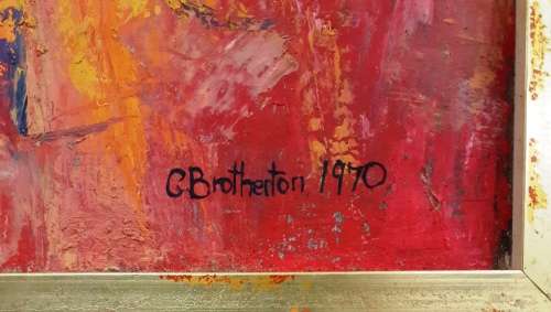 Bargain Valuable Painting by SA Artist Carola Botherton (1940 -      )