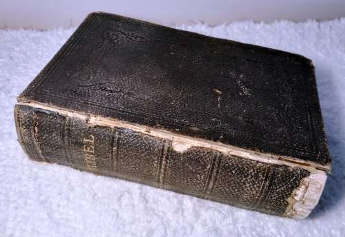 Antique 1891 Dutch Staten Generaal Bijbel