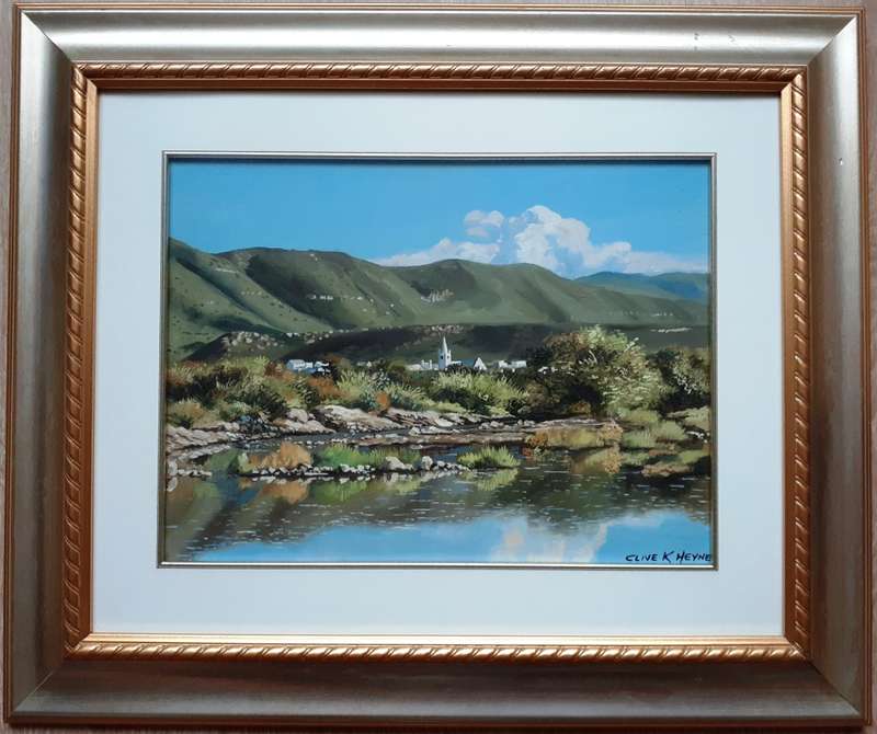 Oil Painting by SA Artist Clive K Heyne - Prince Albert