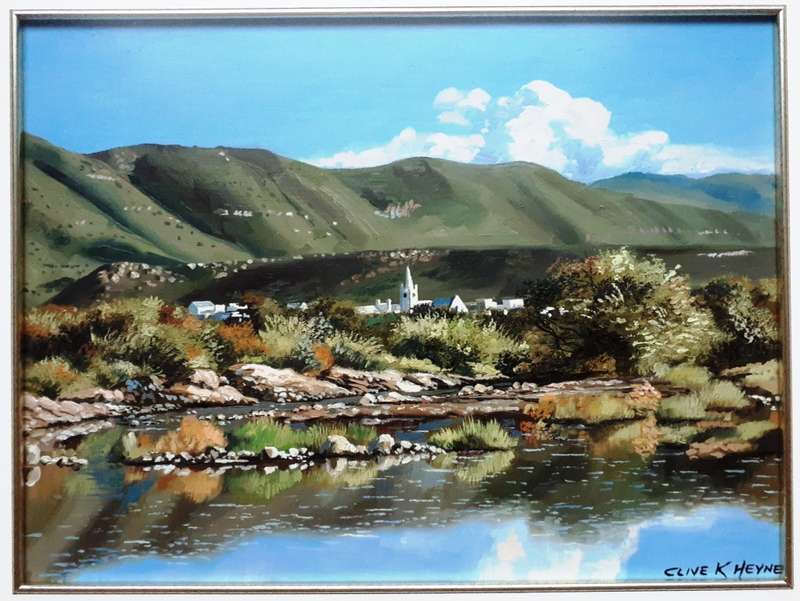 Oil Painting by SA Artist Clive K Heyne - Prince Albert