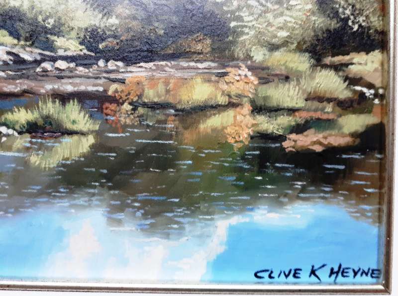Oil Painting by SA Artist Clive K Heyne - Prince Albert