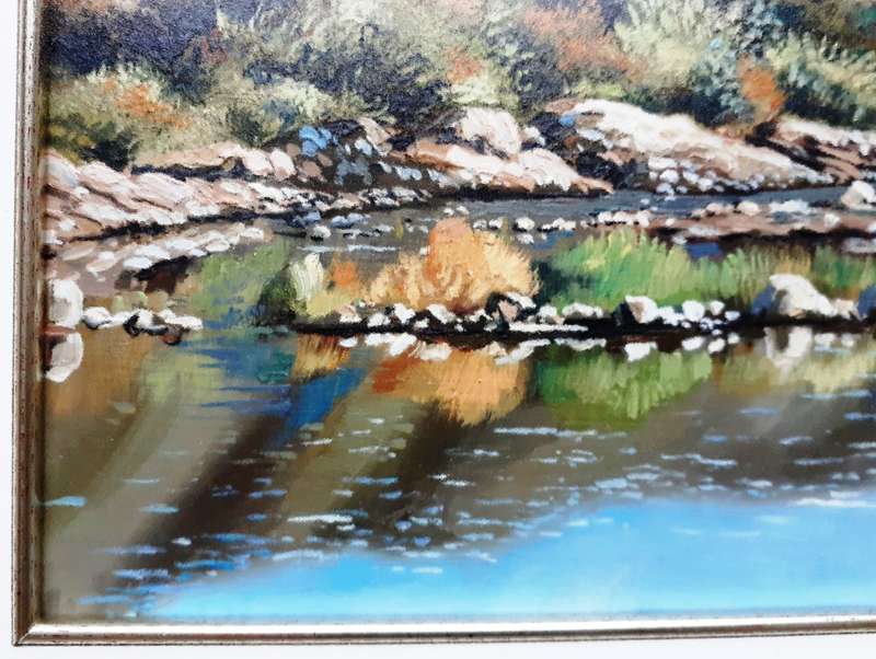Oil Painting by SA Artist Clive K Heyne - Prince Albert