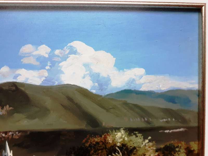Oil Painting by SA Artist Clive K Heyne - Prince Albert