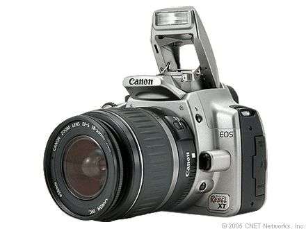 canon 300D DSLR with 18-55mm lens
