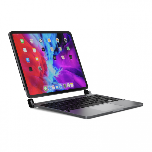 Brydge Pro+ Wireless keyboard with Trackpad for iPad Pro 12.9-inch - Space Grey