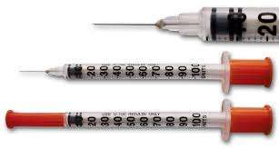 INSULIN NEEDLE AND SYRINGE BOX OF 100