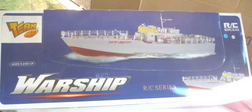 RC Missile Warship Radio Remote Control HT-2877 RTR Ship Battleship Cruiser