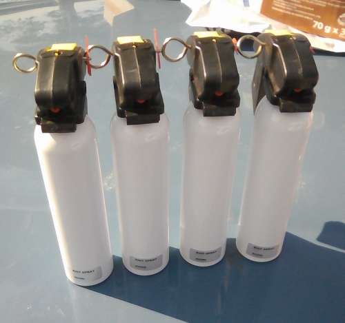 Riot Pepper spray 400mls with Pistol Grip Gas M