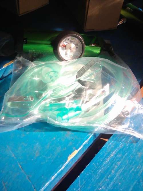 OXYGEN MASK WITH TUBING - Adult or Child..PN -1106