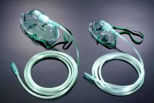 OXYGEN BOTTLE KIT MASK + TUBING with filled medical oxygen