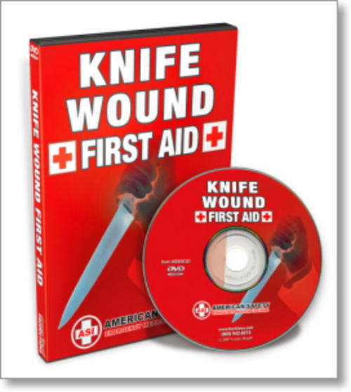 KNIFE WOUND FIRST AID DVD