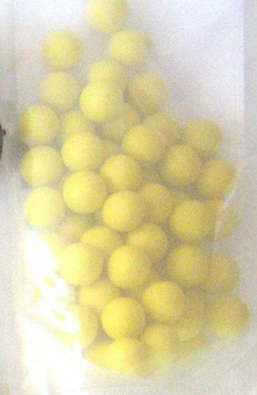 0.68 Calibre Rubber Training rounds