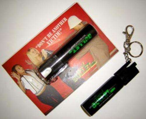 LIQUID BULLET PEPPER SPRAY WITH KEY CHAIN