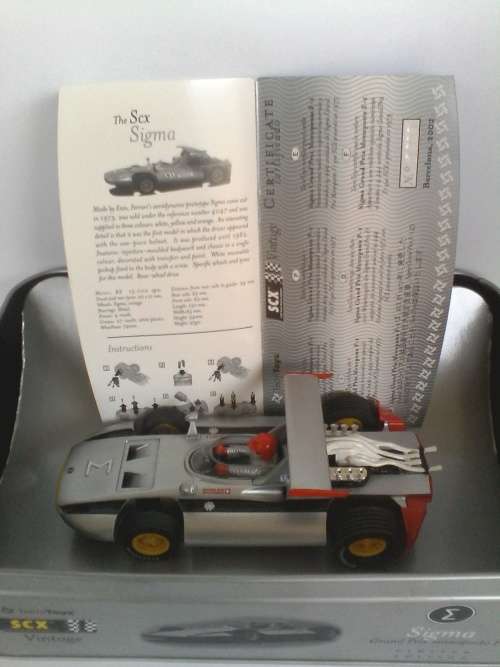 SCX Vintage Series Sigma Grand Prix Monoposto F1 Boxed - PRICE REDUCED!