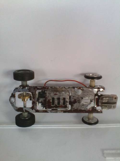 Strombecker Complete Slot Car Chassis - Adjustable