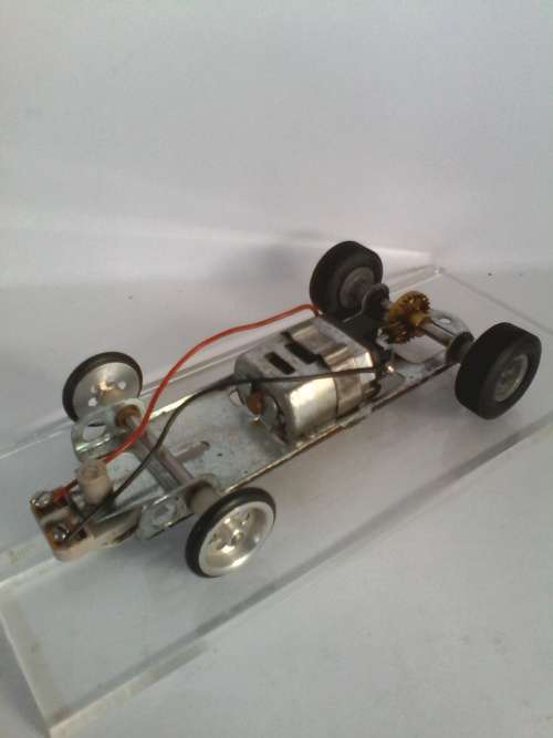 Strombecker Complete Slot Car Chassis - Adjustable