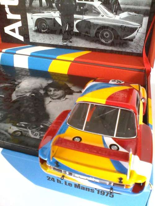 Fly E684 BMW 3.5 CSL Le Mans 1975 Art Car Mint Boxed