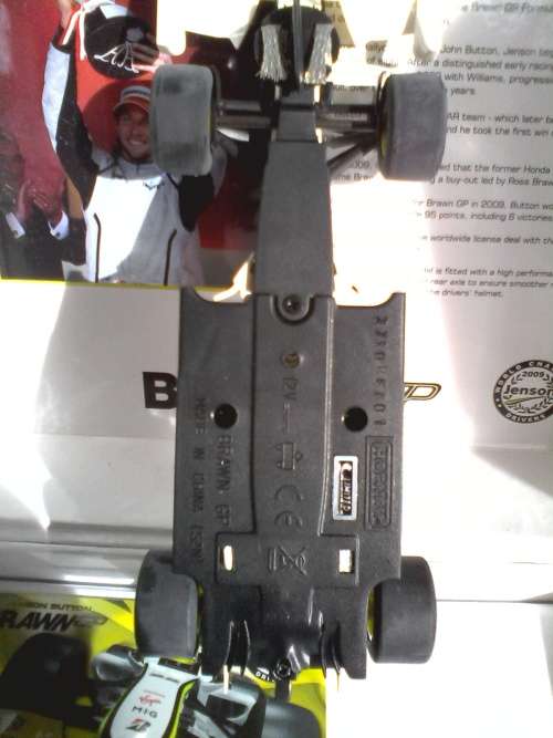 Scalextric C3047A Jenson Button Brawn GP001 Limited Edition no. 4620 of 5000 Mint Boxed