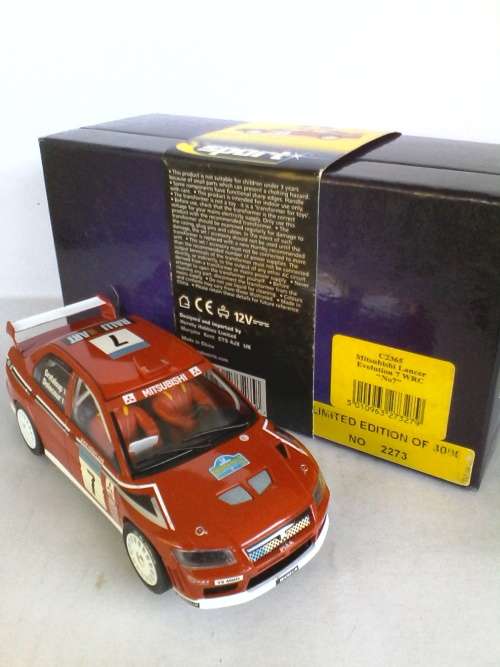 Scalextric Sport C2365 Mitsubishi Lancer Evolution 7 WRC Ltd. Ed. Boxed