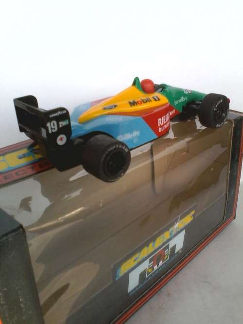 Scalextric C461 Benetton Ford B189 Boxed