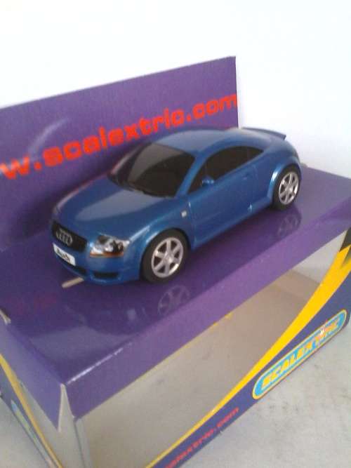 Scalextric C2507 Audi TT "Blue 04" Mint Boxed