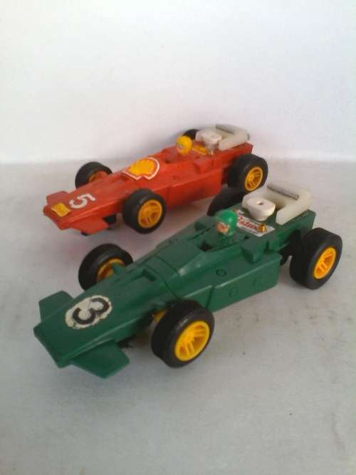Scalextric C23 1 Pair of Scaletti Arrows Formula Type Cars