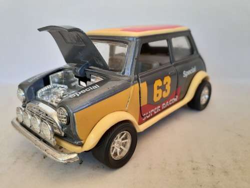 Mini Cooper Rally Die Cast Model Car