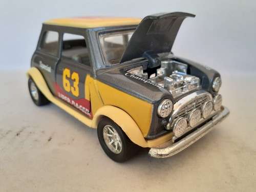 Mini Cooper Rally Die Cast Model Car