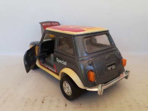 Mini Cooper Rally Die Cast Model Car