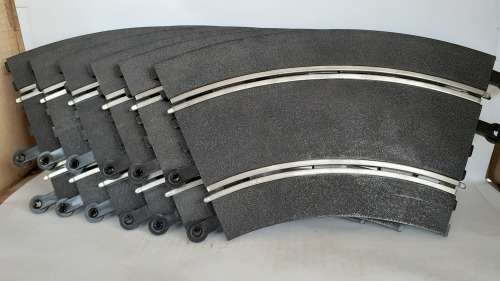 Scalextric Classic Track - 6 x C151 or PT51 Standard Curves