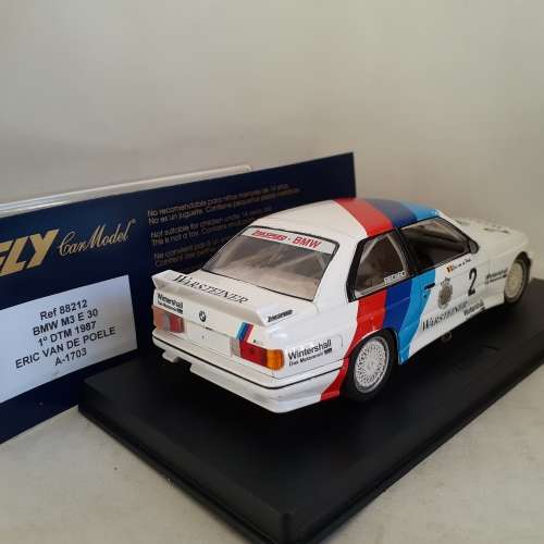 Fly A1703 BMW M3 E30 1st DTM 1987 Eric van de Poele Boxed