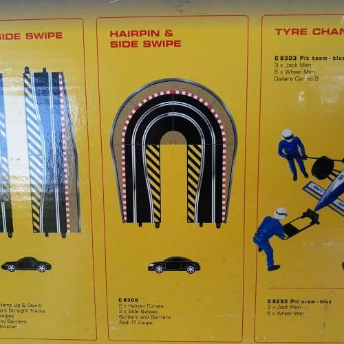 Scalextric Sport C8309 Hairpin and Side Swipe Pack Mint Boxed including Audi TT Car