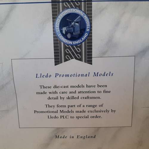 Lledo Promotional Models Mint Boxed