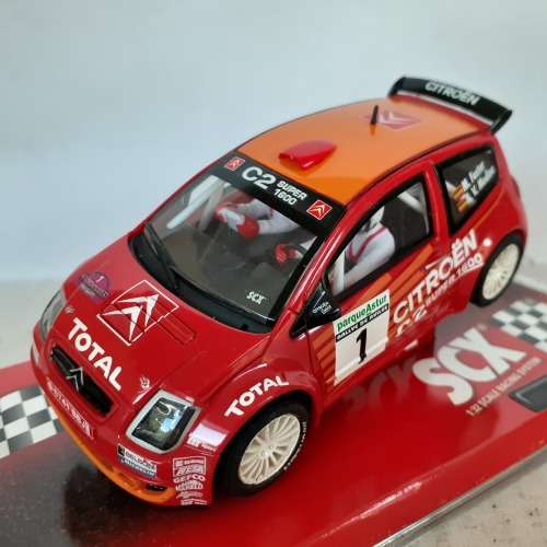SCX Citroen C2 Rally Boxed