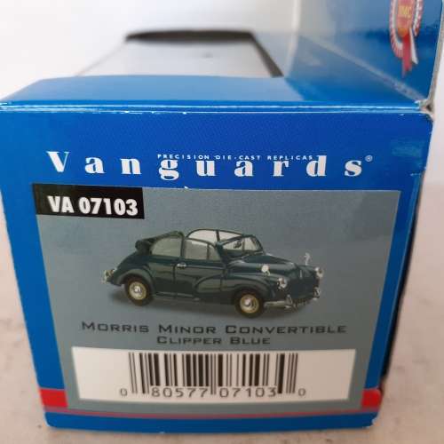 Corgi Vanguards Ltd Edition Morris Minor Convertible Mint Boxed