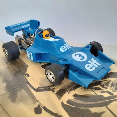 Scalextric C093 Tyrrell Ford 007 The Power and the Glory Mint Boxed