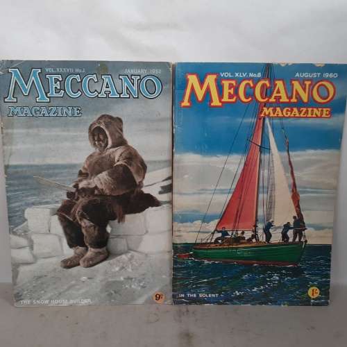 5 x Meccano Magazines