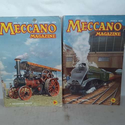 5 x Meccano Magazines