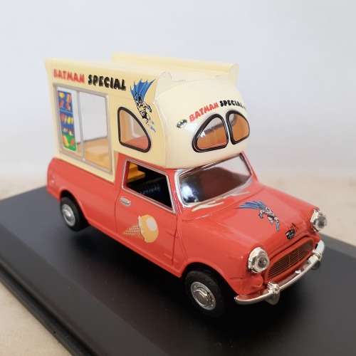 Oxford Die Cast Ltd Edition Mini Ice Cream Van Batman Special Mint Boxed