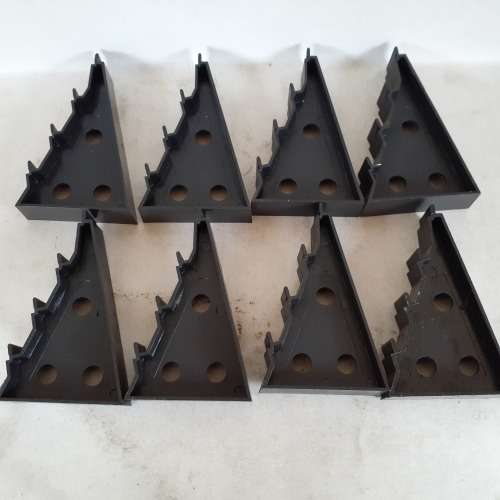 8 x Scalextric A264 Banking Wedges or Bridge Supports