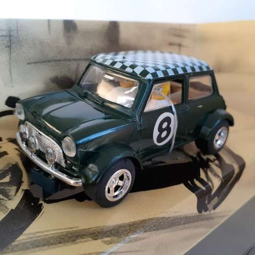 Scalextric C099 Mini Cooper The Power and the Glory Mint Boxed