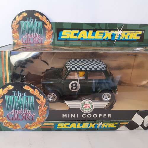 Scalextric C099 Mini Cooper The Power and the Glory Mint Boxed