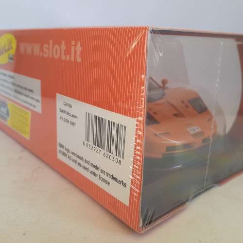 Slot-it CA10A BMW McLaren F1 GTR 1997 Mint Boxed