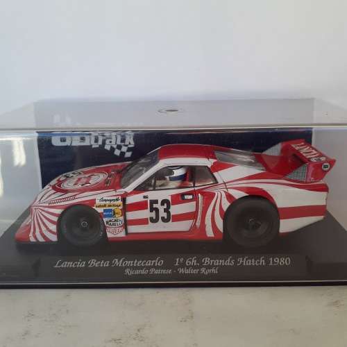 Fly/GB Track GB32 Lancia Beta Montecarlo 6h Brands Hatch 1980 Boxed