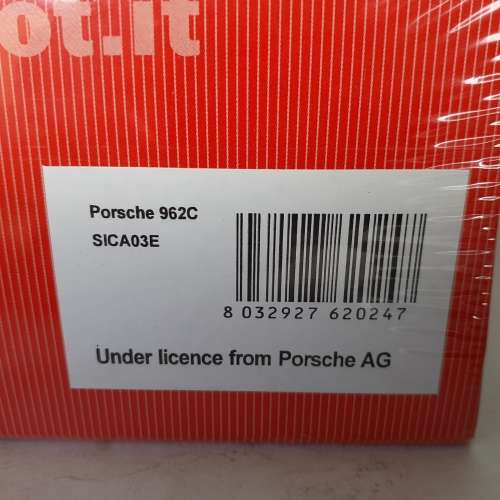 Slot-it SICA03E Porsche 962C Hydro Aluminium Mint Boxed Factory Sealed