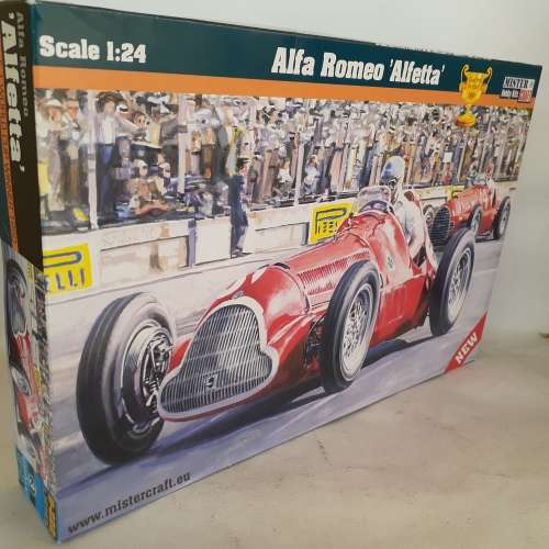 Mister Craft Alfa Romeo Alfetta Static Kit 1/24th Scale Mint Boxed