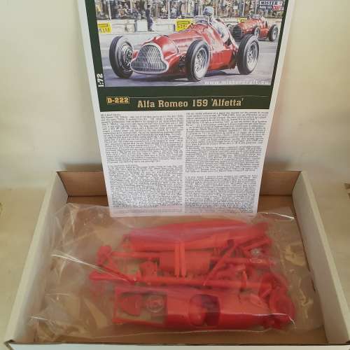 Mister Craft Alfa Romeo Alfetta Static Kit 1/24th Scale Mint Boxed