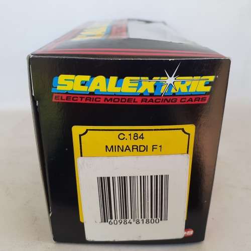 Scalextric C184 Minardi F1 Boxed