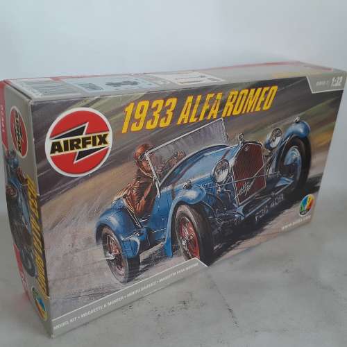 Airfix 1933 Alfa Romeo Plastic Kit Mint Boxed